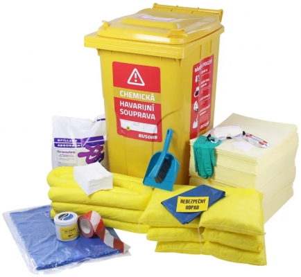 Trusa de urgenta EuSORB, chimic, 203 l